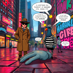 Whose Glove Is This? - Text-based game
