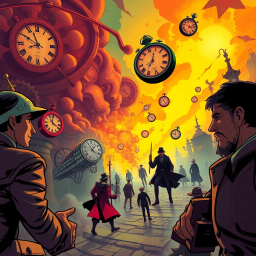 ChronoClash: Whose Time Is It Anyway? - Text-based game