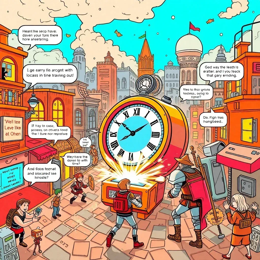 Chronochaos: Whose Adventure is it Anyway?