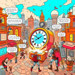 Chronochaos: Whose Adventure is it Anyway? - Text-based game