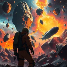 Asteroid Anarchy - Text-based game