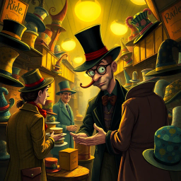 Whose Hat is it Anyway? - Text-based game