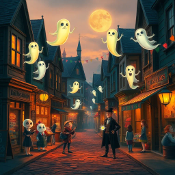 Whose Ghost Is It Anyway? - Text-based game