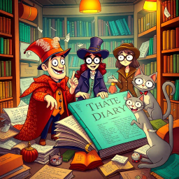 Whose Diary Is It Anyway? - Text-based game