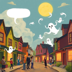 Whose Ghost Is It Anyway? - Text-based game