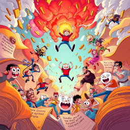 MetaMayhem: Whose Adventure is it Anyway? - Text-based game