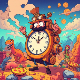 Chronomangle: Whose Time Is It Anyway? - Text-based game