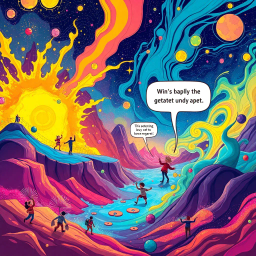 Spectrum Wars: Whose Dimension Is It Anyway? - Text-based game