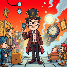 Chrono-Capers: Whose Time Is It, Anyway? - Text-based game
