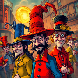 Whose Hat Is It Anyway? - Text-based game