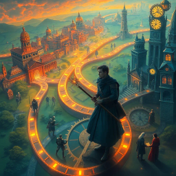 Temporal Tangle: Whose Time is it Anyway? - Text-based game