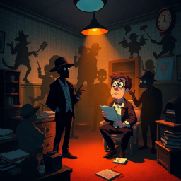 Whose Shadow is This, Anyway? - Text-based game