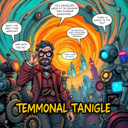 Temporal Tangle: Whose Time Is It Anyway? - Text-based game