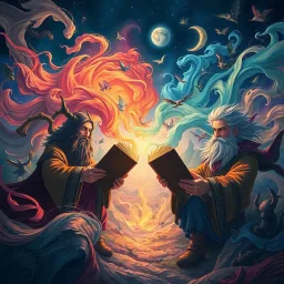Storyteller's Duel - Text-based game