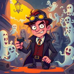 Hello, Whose Ghost Is It Anyway? - Text-based game