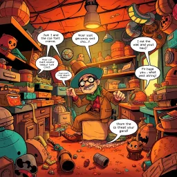 Relic Rumble: Whose Is It Anyway? - Text-based game