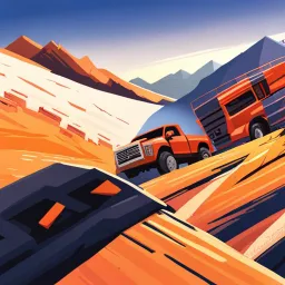 Kei Truck Adventure - Text-based game