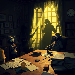 Whose Shadows Are These? - Text-based game