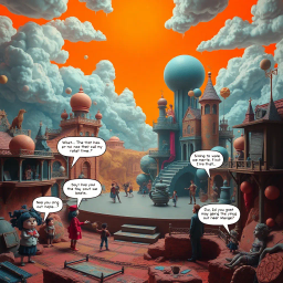 Whose World Is It Anyway? - Text-based game