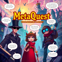 MetaQuest: Whose Adventure Is It Anyway? - Text-based game