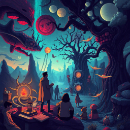 Whose Realm is it Anyway? - Text-based game