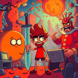 Metaquest: Whose Adventure Is it Anyway? - Text-based game