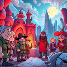 MetaQuest: Whose Adventure is it, Anyway? - Text-based game
