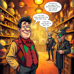 Relic Ruckus: Whose Is It, Anyway? - Text-based game