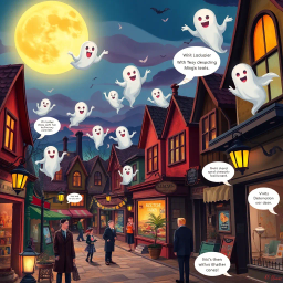 Hello, Whose Ghost Is It Anyway? - Text-based game
