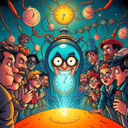 ChronoCrackle: Whose Time Is It Anyway? - Text-based game