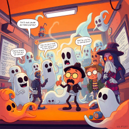 Whose Ghost Is It Anyway? - Text-based game
