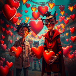 Whose Heart Is It Anyway? - Text-based game
