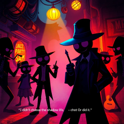 Whose Shadow Is It Anyway? - Text-based game