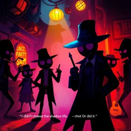 Whose Shadow Is It Anyway? - Text-based game
