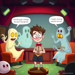 Whose Ghost Is It Anyway? - Text-based game