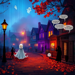 Whose Ghost Is It Anyway? - Text-based game