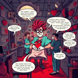 Whose Heart Is It, Anyway? - Text-based game