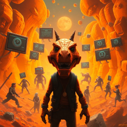 Metamayhem: Whose Adventure Is It Anyway? - Text-based game
