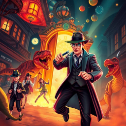 Chrono-Capers: Whose Time is It, Anyway? - Text-based game
