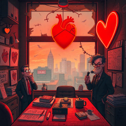 Whose Heart Is It Anyway? - Text-based game