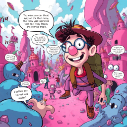 Quest Quarrel: Meta Adventures Unleashed - Text-based game