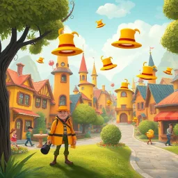 Whose Hat is it Anyway? - Text-based game