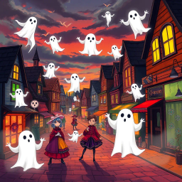 Whose Ghost Is It Anyway? - Text-based game