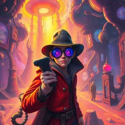 Spectrum Wars: Which Dimension Is It Anyway? - Text-based game
