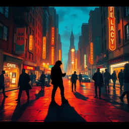 Whose Shadow is it Anyway? - Text-based game