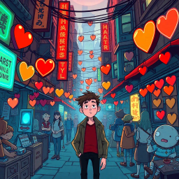 Narrative-driven comedy text games