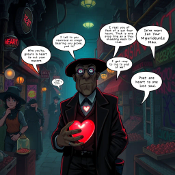 Whose Heart Is It Anyway? - Text-based game
