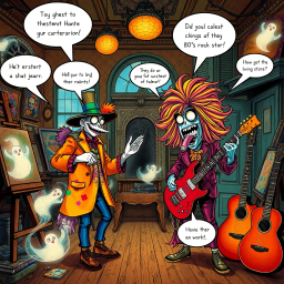Comedy-Mystery text games