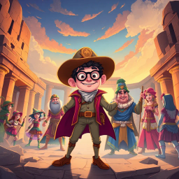 Relic Rumble: Whose Is It Anyway? - Text-based game