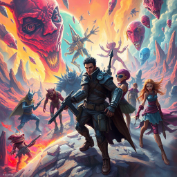 Spectrum Wars: Which Dimension Is It Anyway? - Text-based game
